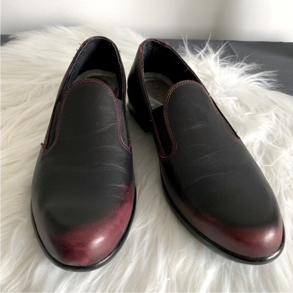 Naot Loafers Black/Burgundy Leather NWOT SZ:EU38 L7 - Picture 8 of 10